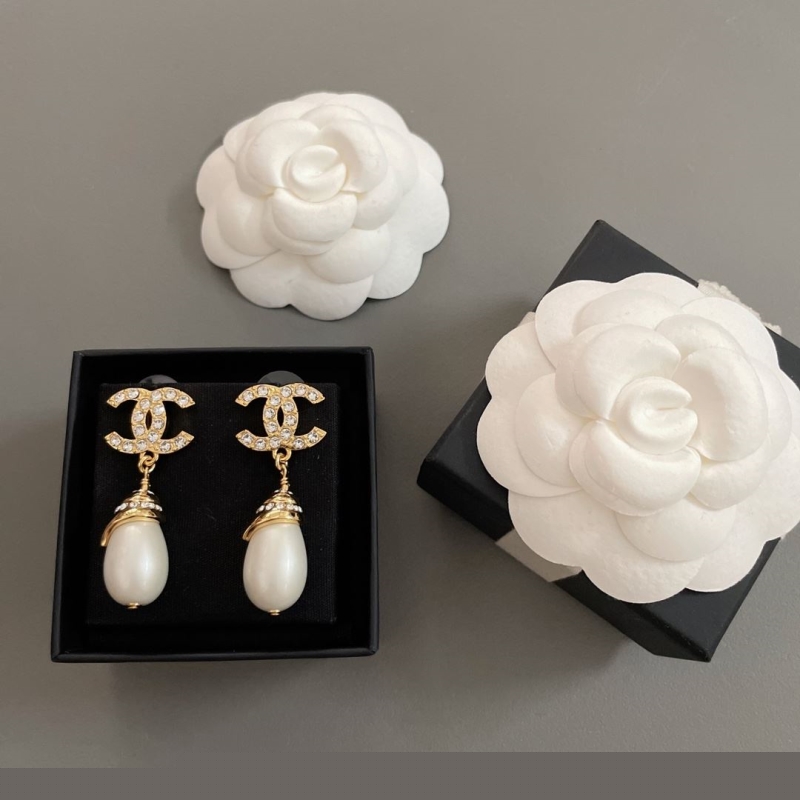 Ch*el earrings